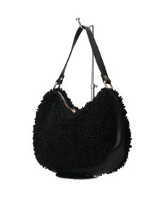 INTER-CHAUSSURES 【ANDREA CARDONE ITALI】レザーハンドルボアホーボーバッグ