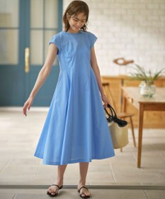 組曲 コットンローン フレアワンピース