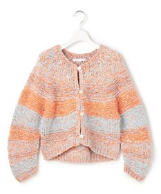 23区 【GOLD LABEL】ファンシーミックスハンドニット カーディガン
