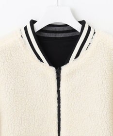 PW CIRCULUS 【MEN】【撥水/防風】リバーシブル ボア ジップアップ ブルゾン