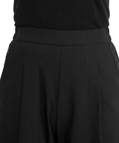 Tiaclasse ストレッチタックワイドパンツ