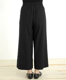 Tiaclasse ストレッチタックワイドパンツ