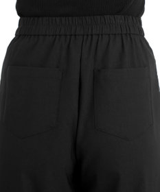 Tiaclasse ストレッチタックワイドパンツ