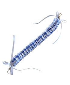 WEGO チェックリボンくしゅくしゅハンドストラップ