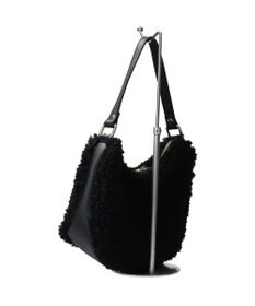 INTER-CHAUSSURES 【ANDREA CARDONE ITALI】レザーハンドルボアホーボーバッグ