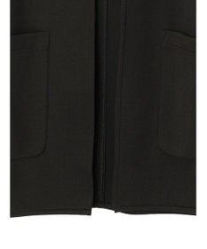 Green Parks ポンチフード付きカットカーディガン