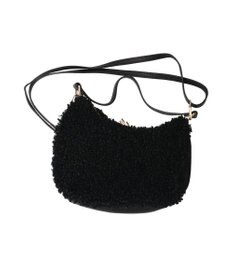 INTER-CHAUSSURES 【ANDREA CARDONE ITALI】レザーハンドルボアホーボーバッグ