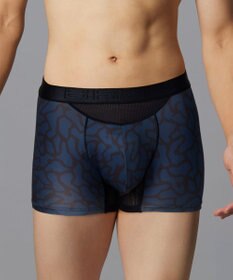 WACOAL MEN ボクサーパンツ 風が通ってムレ軽減。 ダブルエアスルータイプ 吸汗速乾 前閉じ GT3910 /ブロス バイ ワコールメン