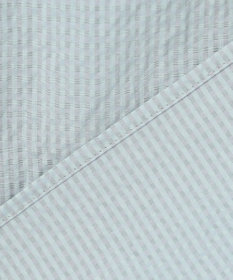 J.PRESS LADIES 【洗える】アセテートレーヨンコットンチェック ペプラム ブラウス