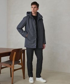 GOTAIRIKU 仕事で着られる綿100%【クルー以上モック未満】カバーネック DRESS Tシャツ(26年モデル)