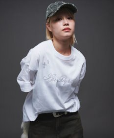 WEGO 【ユニセックス着用ITEM】ラインストーングラフィックT（SS）