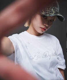 WEGO 【ユニセックス着用ITEM】ラインストーングラフィックT（SS）