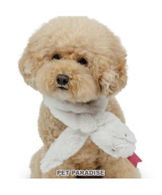 PET PARADISE ペットパラダイス 干支 巳 マフラー 《 ホワイト》 小型犬 ４Ｓ～３Ｓ・ＤＳＳ