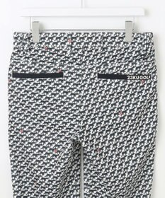 23区GOLF 【MEN】【ストレッチ】ハンタードッグ柄 パンツ