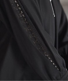 Tiaclasse 【新色追加・洗える】レースパフ袖ブラウス