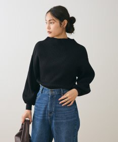 Green Parks ・ｓｗｉｎｇ　ｂｙ　ボトルネックカラーニット