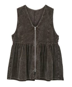 Green Parks ・ＥＬＥＮＣＡＲＥ　ＤＵＥ　ケミカルコーデュロイベスト