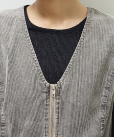 Green Parks ・ＥＬＥＮＣＡＲＥ　ＤＵＥ　ケミカルコーデュロイベスト