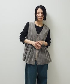 Green Parks ・ＥＬＥＮＣＡＲＥ　ＤＵＥ　ケミカルコーデュロイベスト