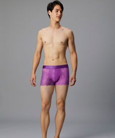 WACOAL MEN ボクサーパンツ 【レースボクサー】 美しさと快適さを追求 通気性 前閉じ WT3822 /ワコールメン