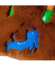 tsumori chisato CARRY キラネコファー ハンドバッグ 手提げ