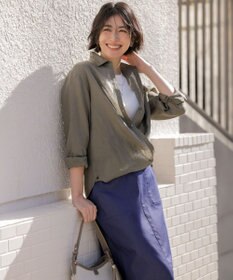 J.PRESS LADIES 【レイヤードスタイルに】スムースジャージー ノースリーブ カットソー