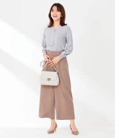 ANY SIS 【洗える】ボウタイ ニット