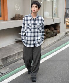 WEGO 【ユニセックス着用ITEM/ウエストゴム/MLサイズ展開】バルーン3Dスウェットパンツ