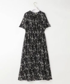 ANY SIS 【洗える】フラワープリント ワンピース