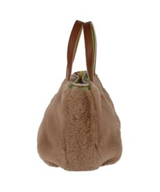 tsumori chisato CARRY キラネコファー ハンドバッグ 手提げ