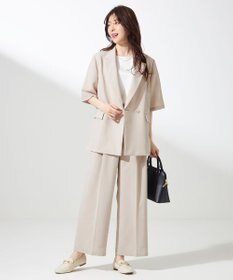 ANY SIS 【接触冷感・速乾・UVカット・洗える】スイートクール ワイドパンツ