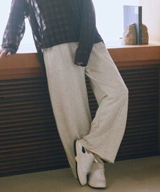 earth music&ecology センターシームタックスウェットパンツ