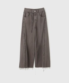 GRACE CONTINENTAL フリンジバギーパンツ