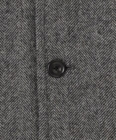J.PRESS MEN 【JAPAN TWEED with REAL SHETLAND】ヘリンボーン バルカラーコート