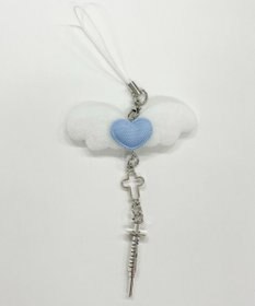 WEGO ハートエンジェルキーホルダー