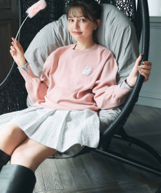 Feroux プリーツミニ スカート