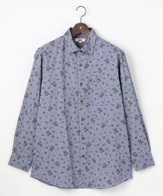 JOSEPH ABBOUD 【キングサイズ・柔らか】シャンブレーツイルピーチ シャツ