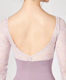 Chacott 【Nela ライン】ロングスリーブレオタード