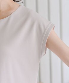 Tiaclasse 【UVカット・吸水速乾】 “きれい見え” バックペプラムトップス