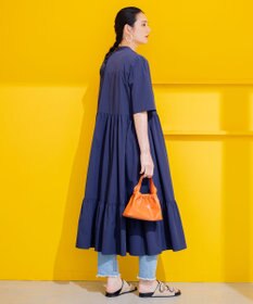 組曲 L 【弱撥水機能・UVケア】ライトナイロンストレッチ ワンピース