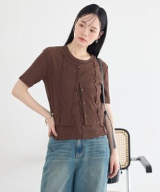 earth music&ecology SET2点メロータンク＋カーディガン
