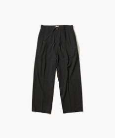ATON TWIST WOOL TROPICAL | ツータックイージーパンツ - UNISEX
