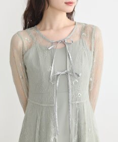 earth music&ecology SET2点レースワンピース＋キャミワンピース