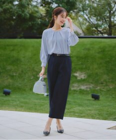 Tiaclasse 【新色追加・洗える】レースパフ袖ブラウス