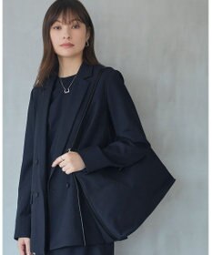 ICB リネン混ワンショルダー