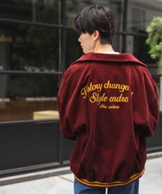 WEGO ヴィンテージコーデュロイスタジャン