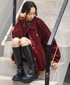 WEGO ヴィンテージコーデュロイスタジャン