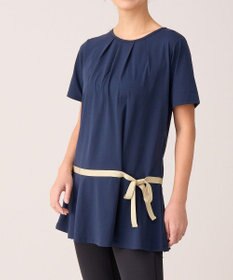 Chacott サイドリボンワンピースTシャツ