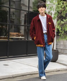 WEGO ヴィンテージコーデュロイスタジャン