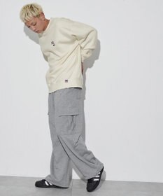 WEGO 【ユニセックス着用ITEM/裏起毛】別注BENDAVISワンポイントプルオーバー